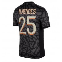 Dres Paris Saint-Germain Nuno Mendes #25 Rezervni 2023-24 Kratak Rukav